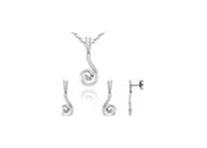 Rhodium Plated | Fashion Pendant Sets